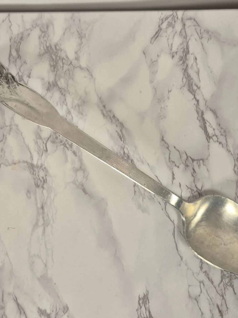 VTG Wendell August Hand Hammered Aluminum Serving Spoon 1955 —  16